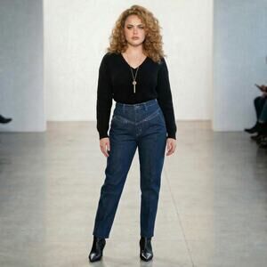 VTG 70s Gitano High Waist Tapered Cigarette Jeans | W 28"